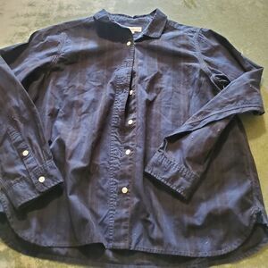 Niko and.... blue&black plaid button down shirt sz 3